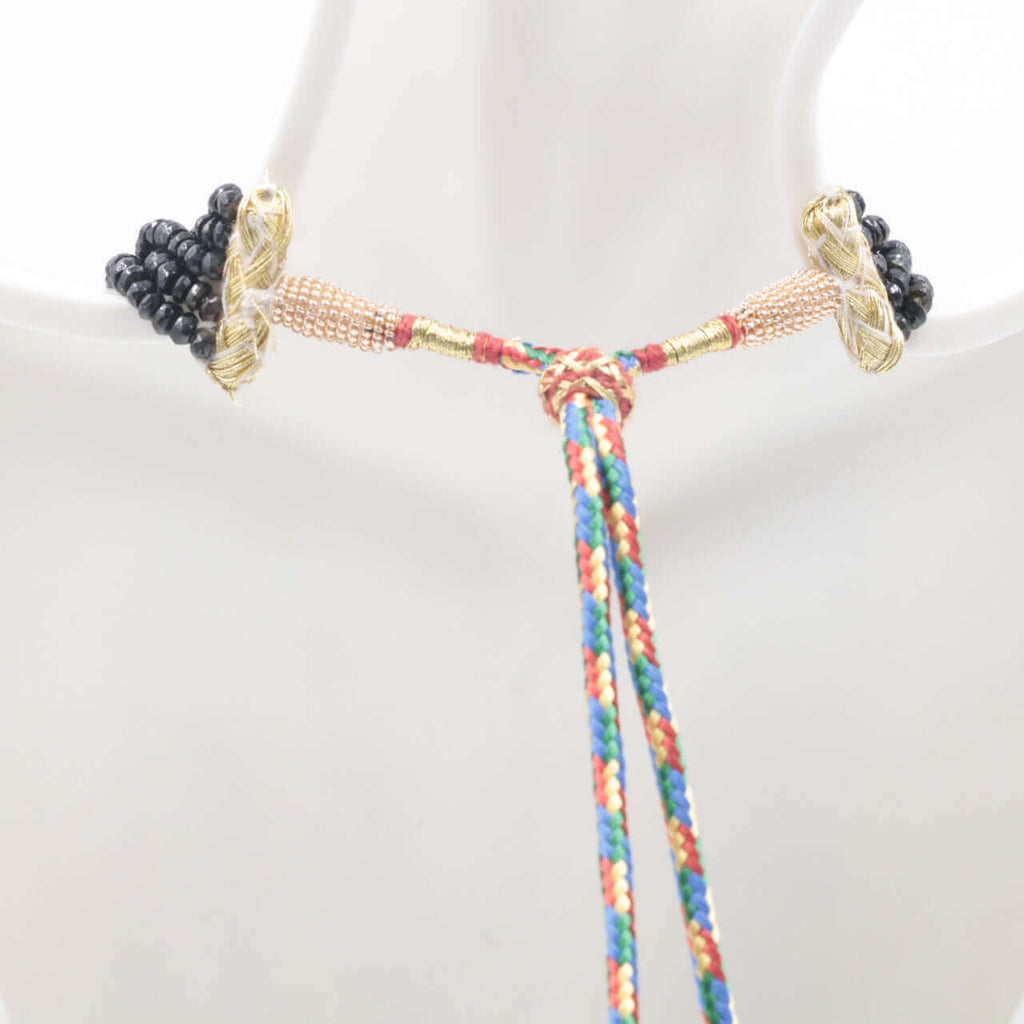 Natural Tourmaline Necklace - Sarafa Jewelry for Indian Woman