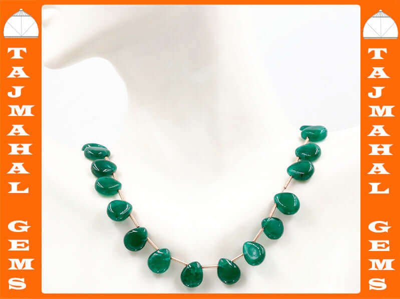 DIY Traditional Indian Necklace Design with Natural Emeralds