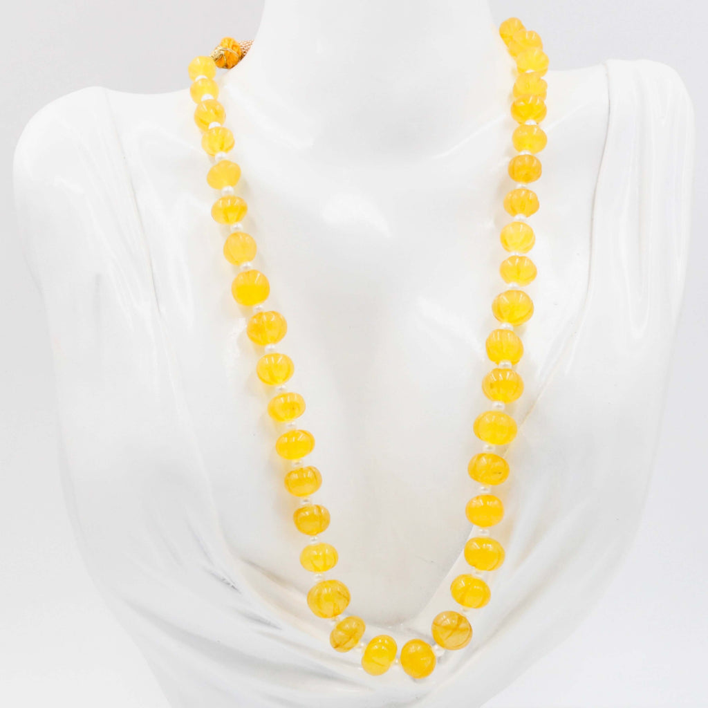 Beaded Yellow Quartz Jewelry: Layered Gemstone Appeal