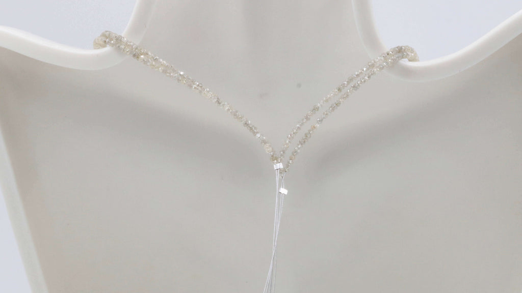 Genuine Diamond Strand: White Diamond Elegance