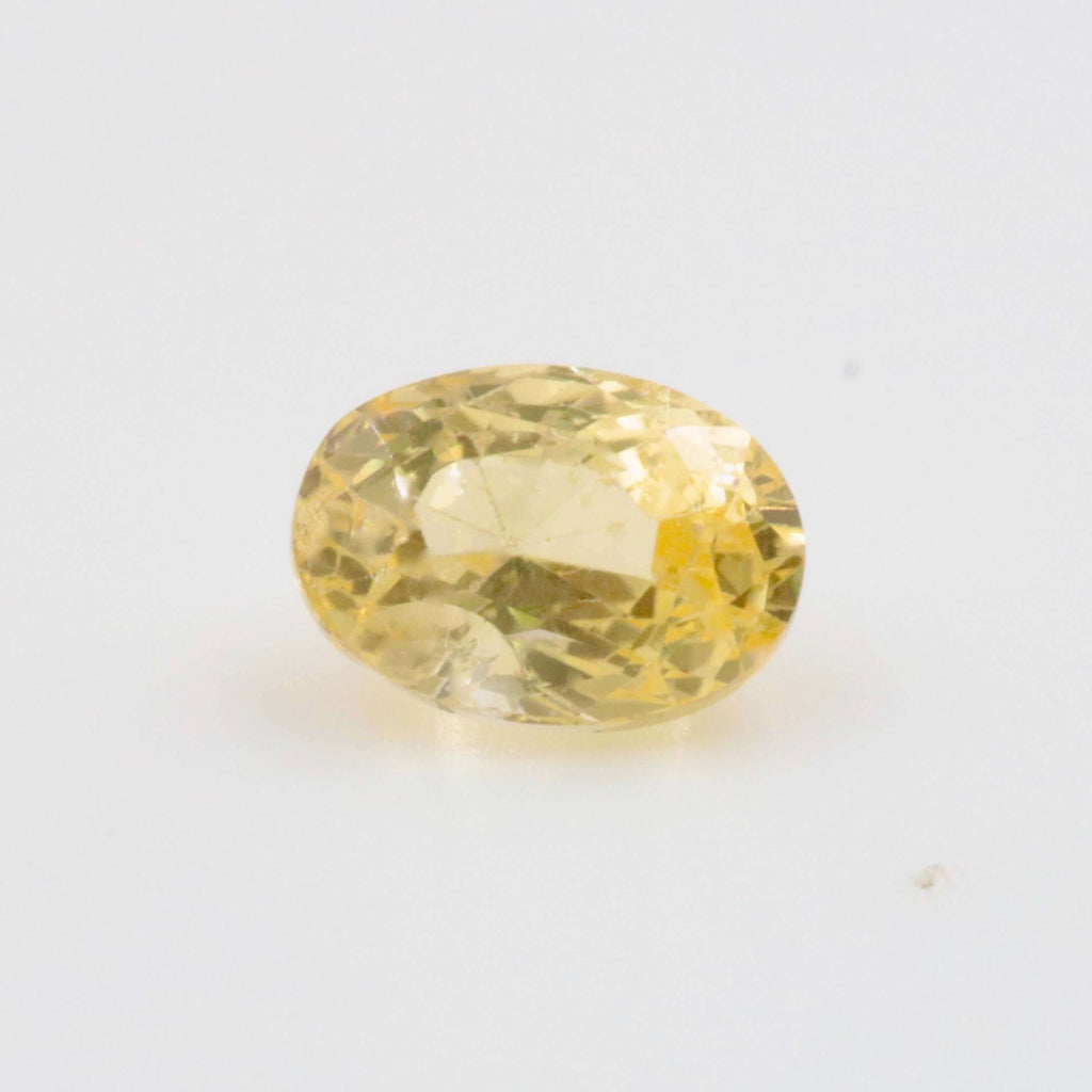 Natural Radiant Cut Yellow Sapphire: Birthstone Gemstone Charm