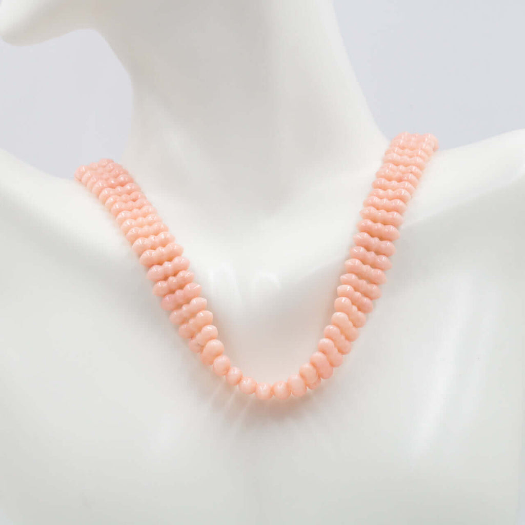 Natural Italian Coral Beads Necklace Collection