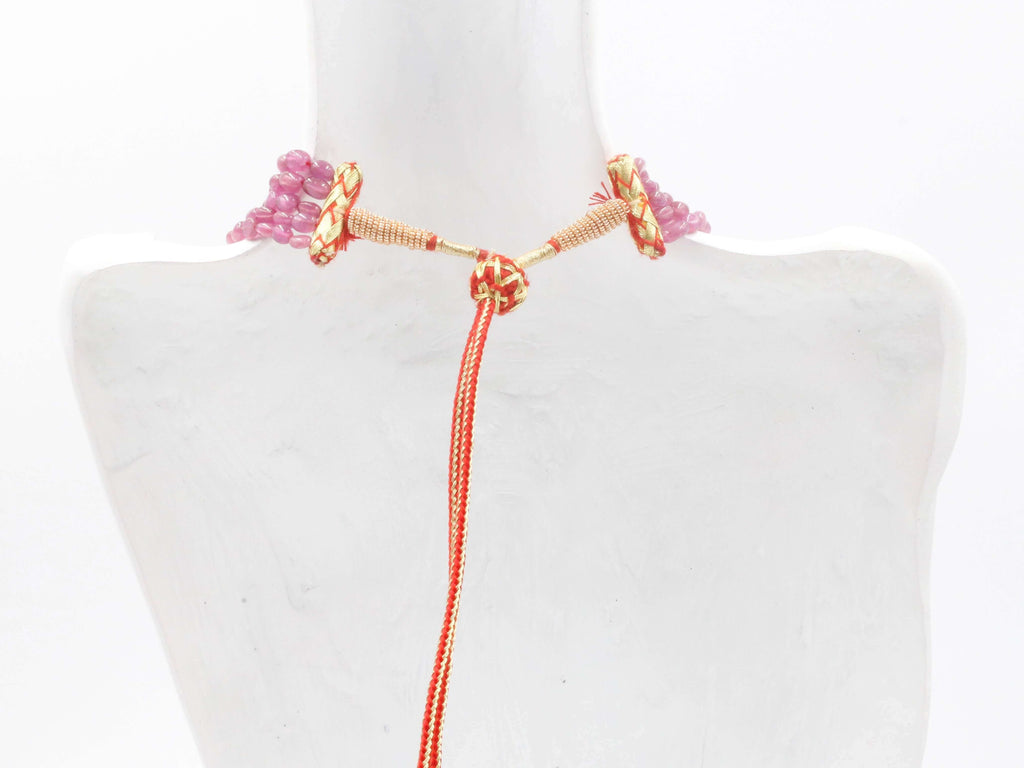 Pink Sapphire Necklace: Graceful Gemstone Design