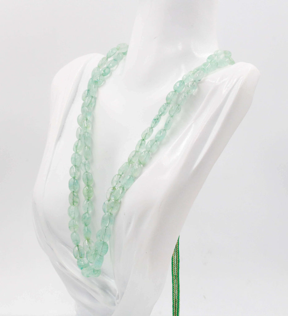  Natural Emerald Jewelry: Long & Layered Necklace