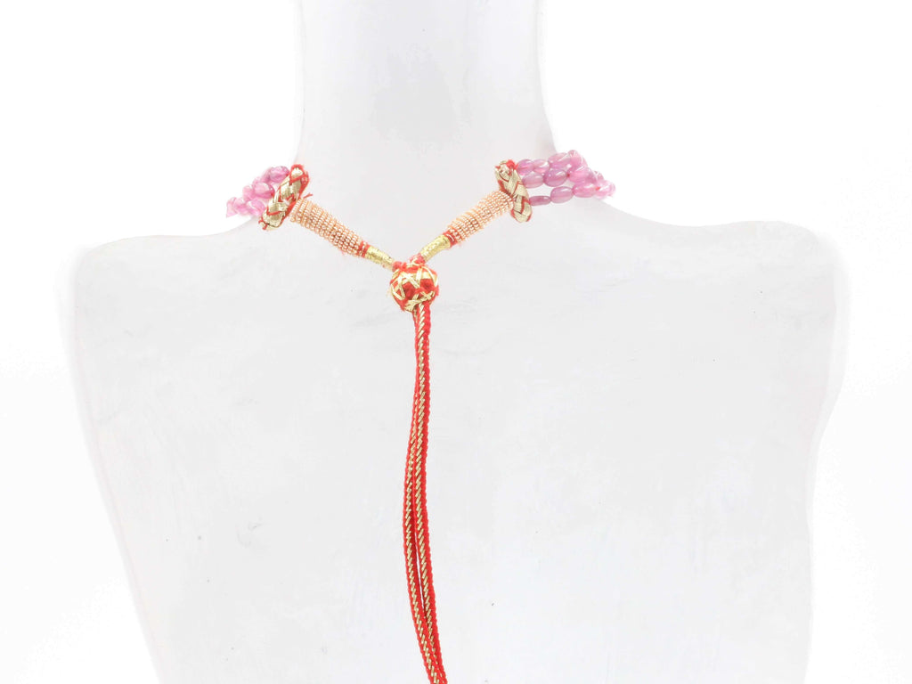 Genuine Pink Sapphire Beads: Sublime Radiance
