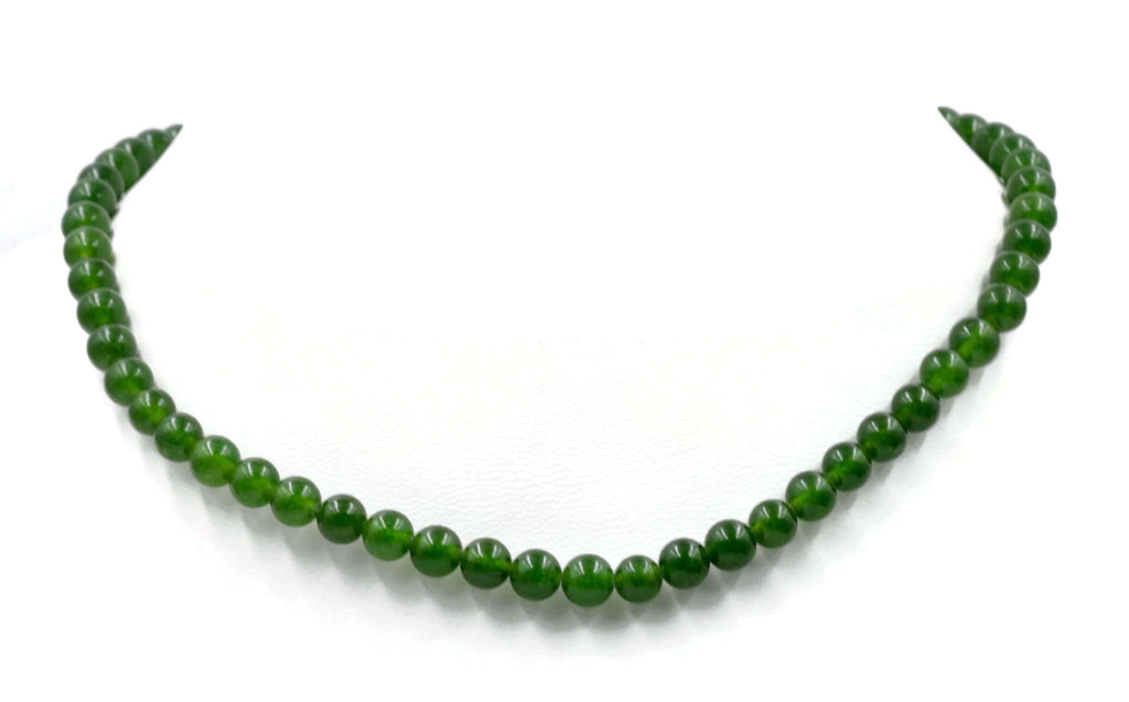 Jewelry Making with Green Quartz Beads - Handmade Necklace