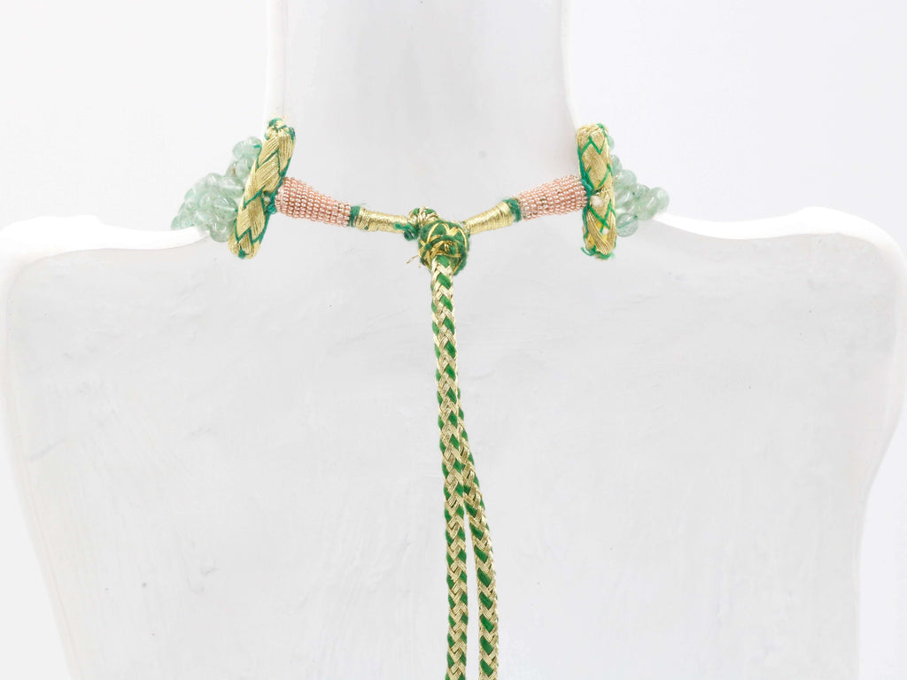 Green Quartz Necklace: Russian Emerald Beauty