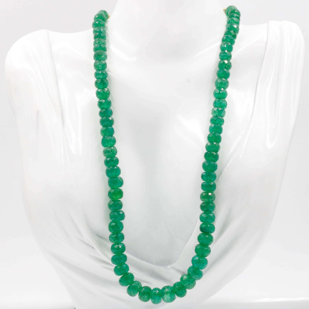 Green Quartz Indian Jewelry Gemstone Necklace
