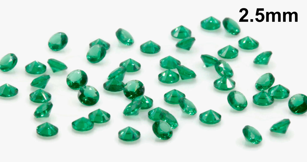 We sell Wholesale & Retail for Natural Green Cubic Zircon