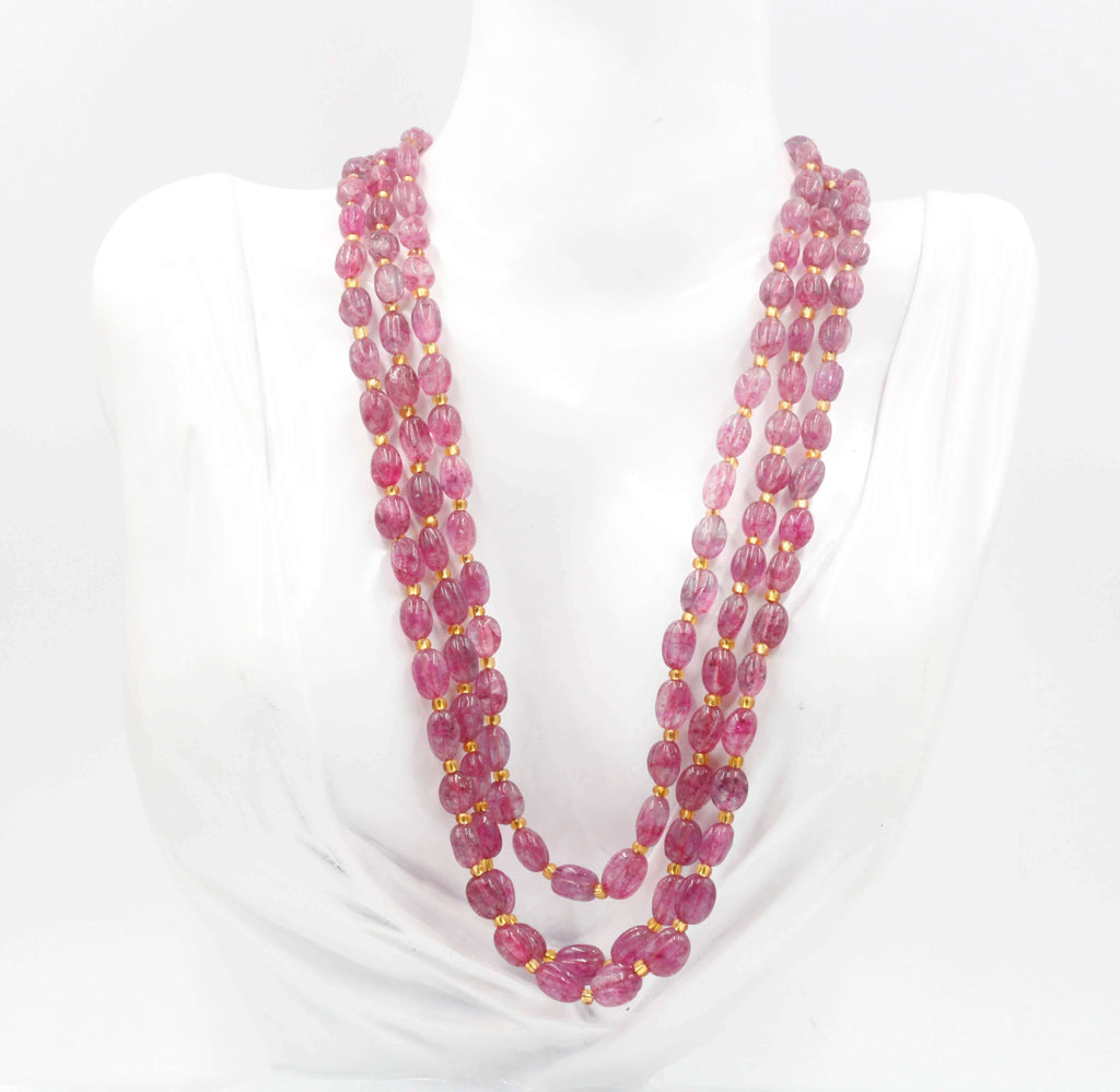 Fuchsia Pink Quartz Necklace: Stunning Gemstone Charm