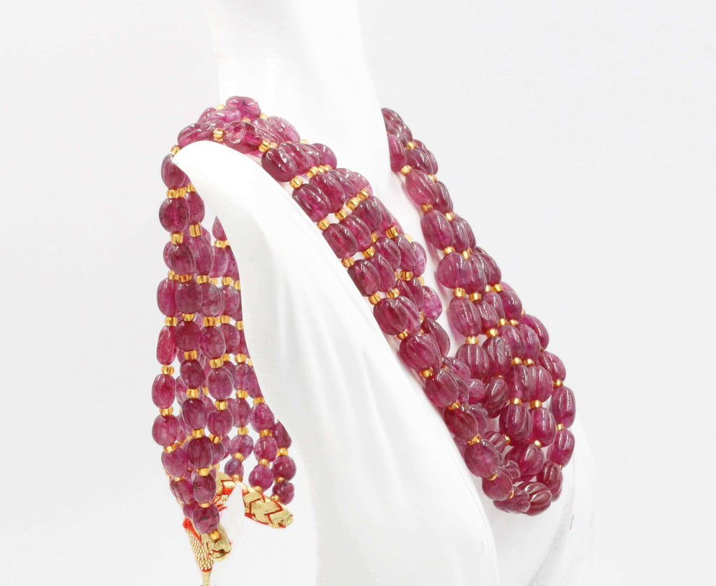 Pink Quartz Stone Necklace: Stylish Quartz Jewelry