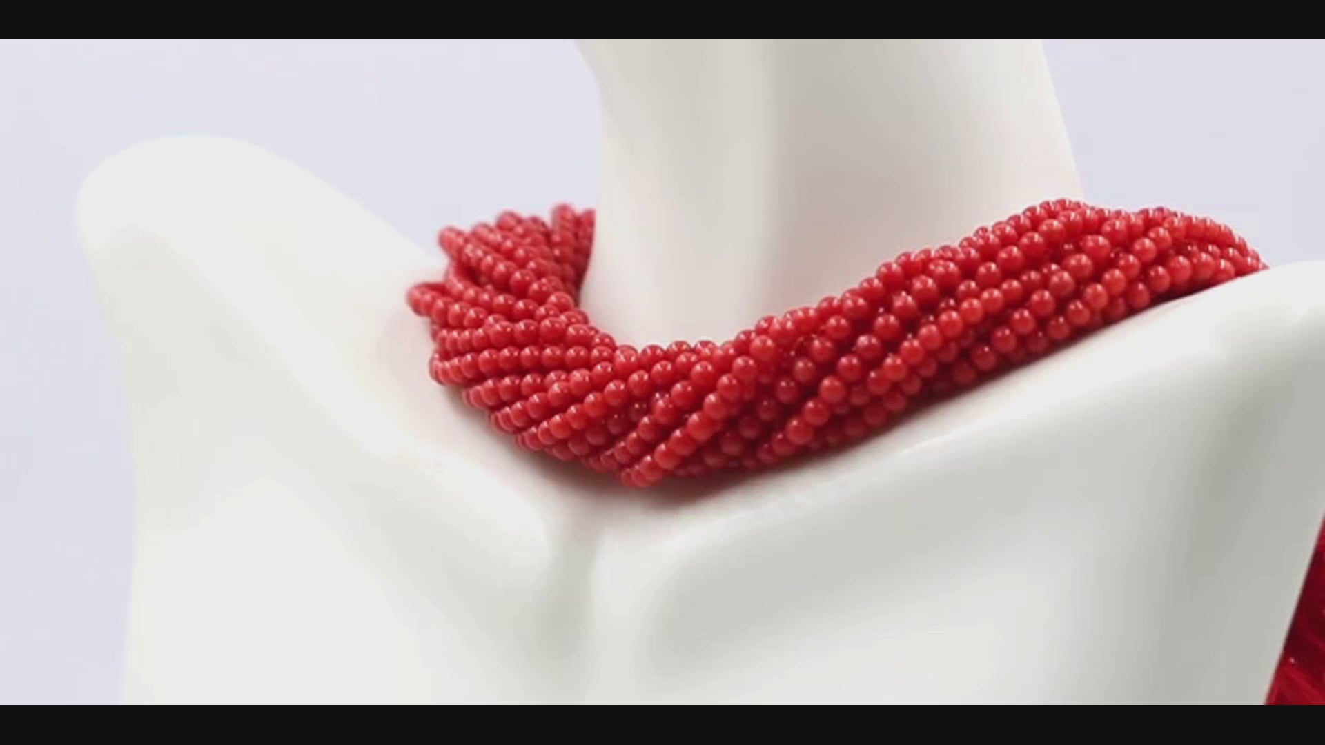 Natural Orange Coral Beads Strand - Taj Mahal Gems