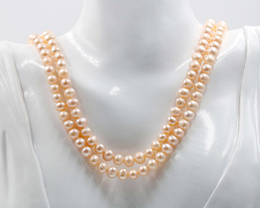 Freshwater Cultured Pearl Necklace - Taj Mahal Gems
