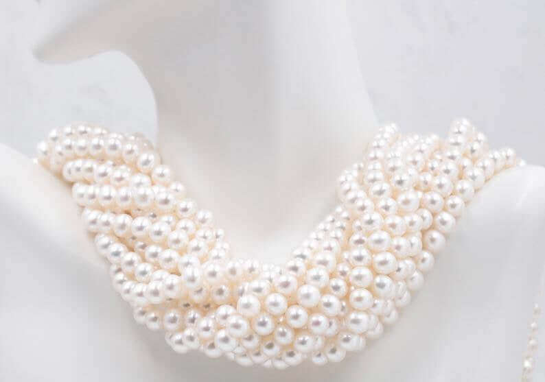 Freshwater Pearl Beads Strand - Taj Mahal Gems