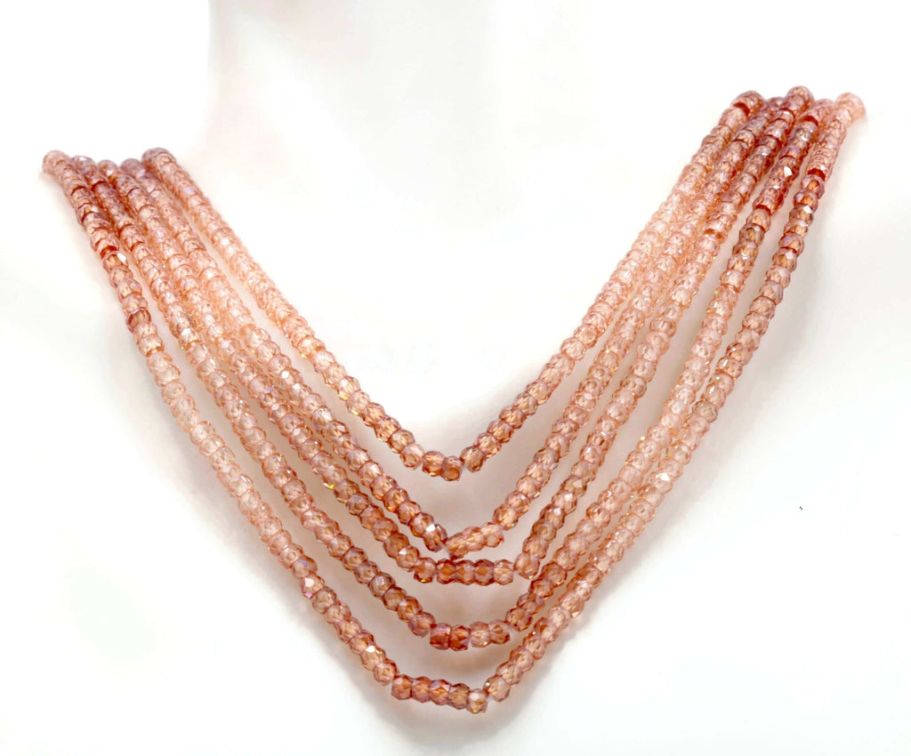 Natural Cubic Zircon Necklace with Indian Jewelry