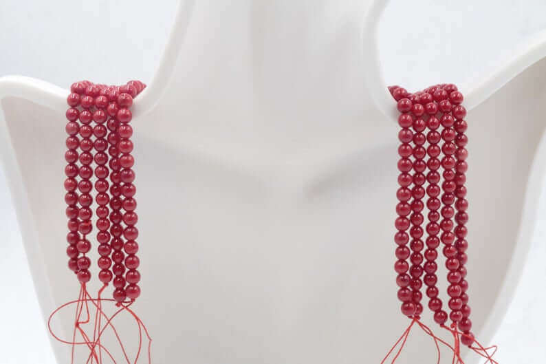 Natural Red Coral Beads for Jewelry Artists