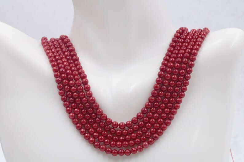 Natural Red Coral Beads Wholesales & Retails for DIY Jewelry Making