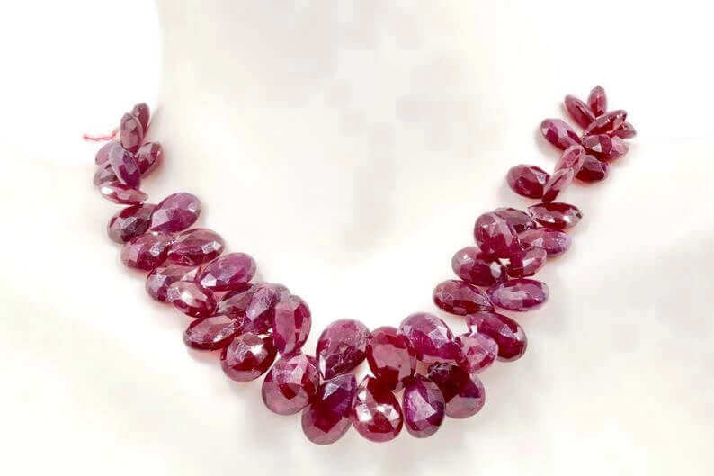Ruby Unfinished Necklace: Craft Your Own Stylish Design