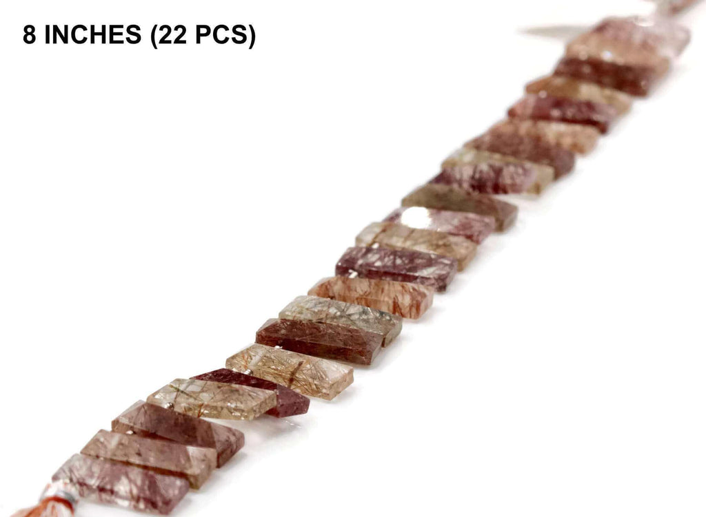 Multi Color Rutile for DIY Jewelry Bracelet Design