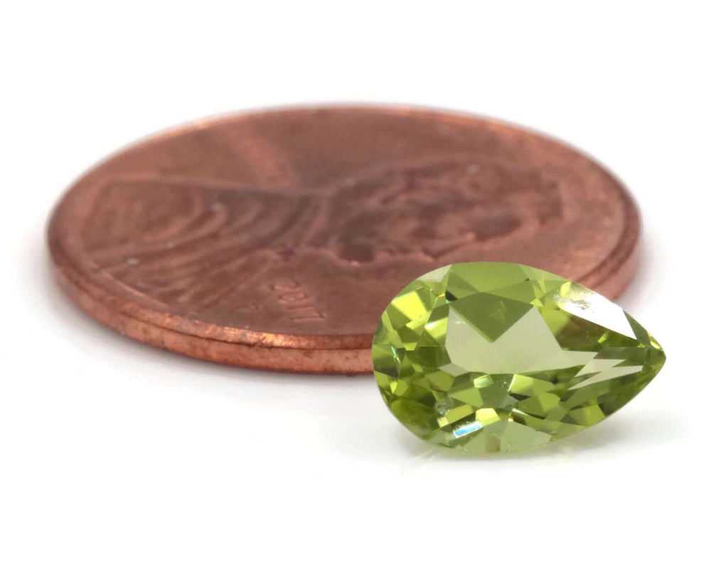 Size of Natural Peridot Gemstones for Jewelry