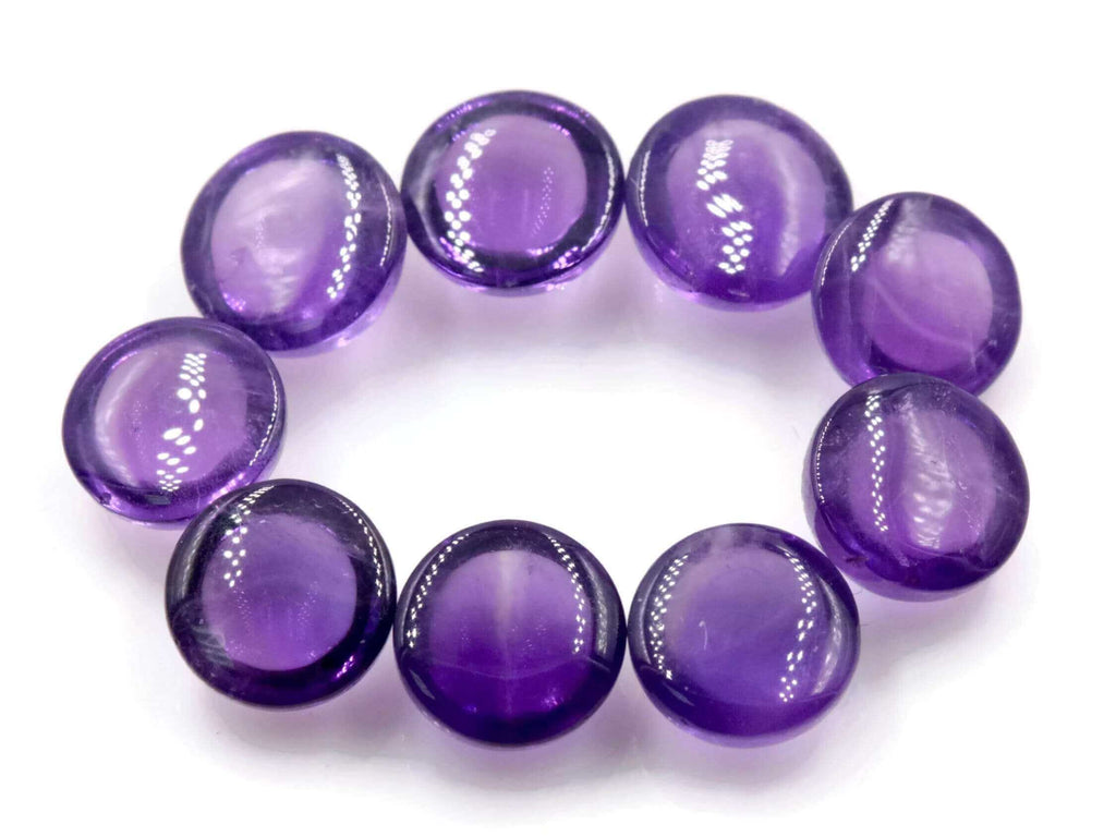Purple Amethyst for DIY Jewelry Bracelet for Birthday Present