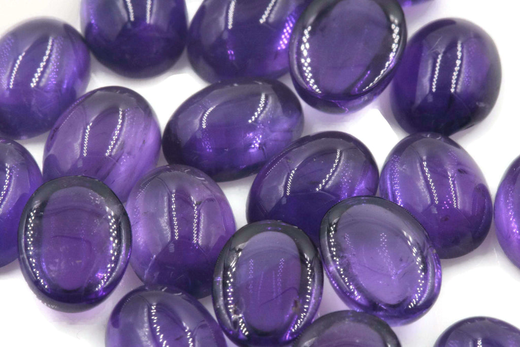 Amethyst Purple Cabochon Stone for DIY Jewelry Making