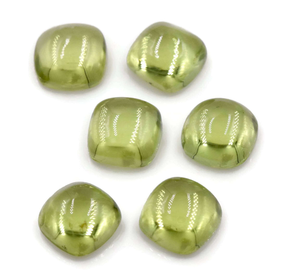 Natural Peridot Gemstones for DIY Jewelry for August Birthstone