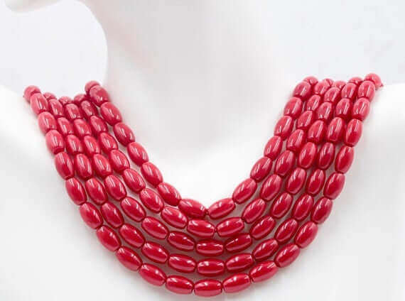 Crafting Vintage Style Jewelry with Red Coral Beads