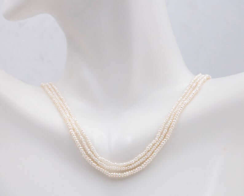 Vintage Style Layered Pearl Necklace Jewelry Design Collection