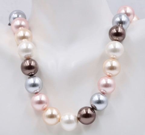 Unique Faux Pearl Neckwear Design