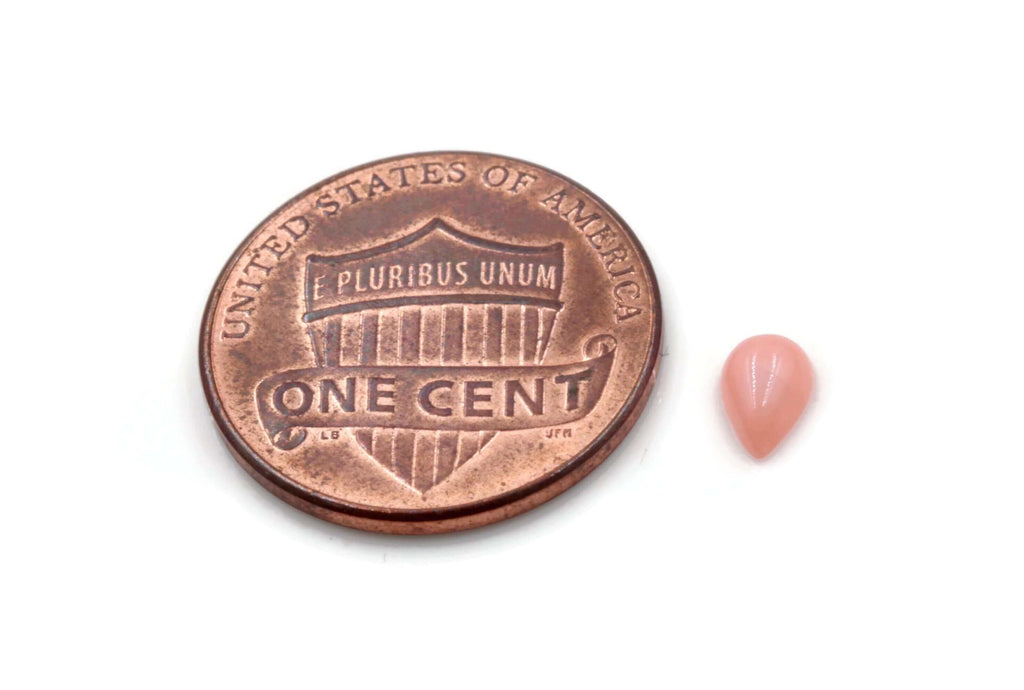 Size of Natural Pink Coral Gemstone for DIY Jewelry