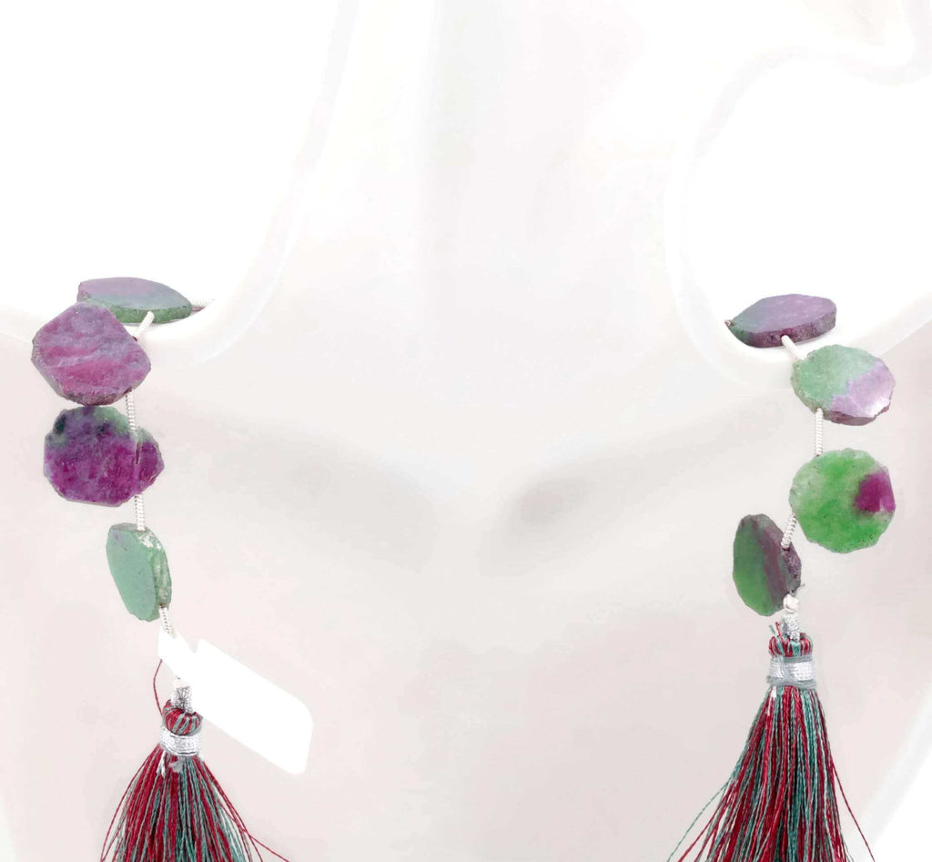 Custom Ruby Zoisite Gemstone Accessories