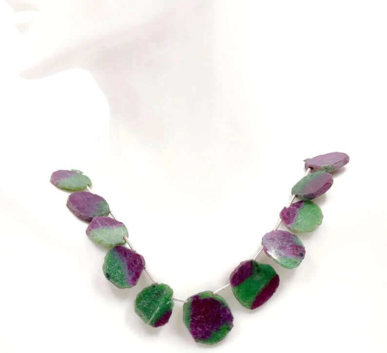 Custom Jewelry with Ruby Zoisite Gemstone