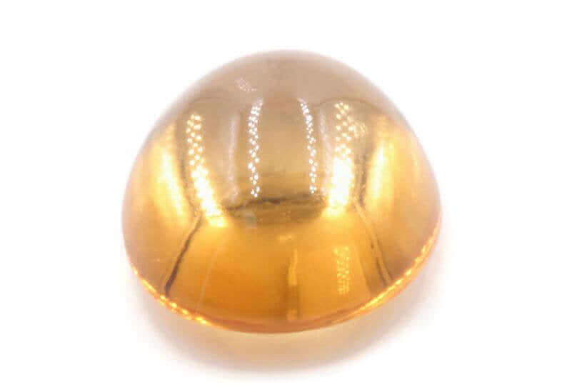 Customizable Natural Yellow Citrine Gemstone for Pendant