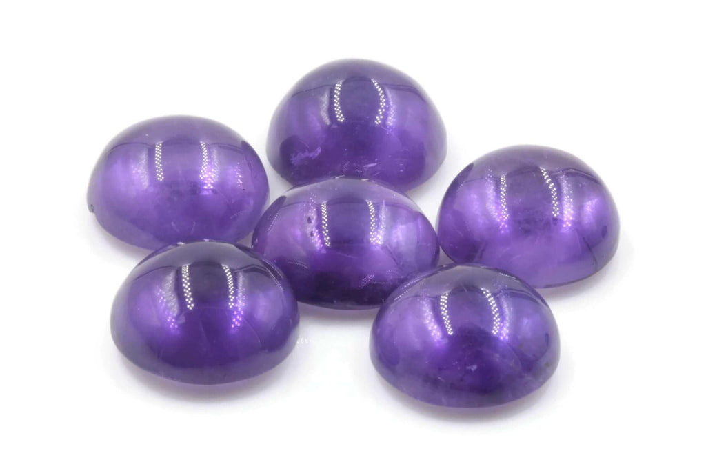 DIY Jewelry: Purple Amethyst Loose Gemstones Supplies