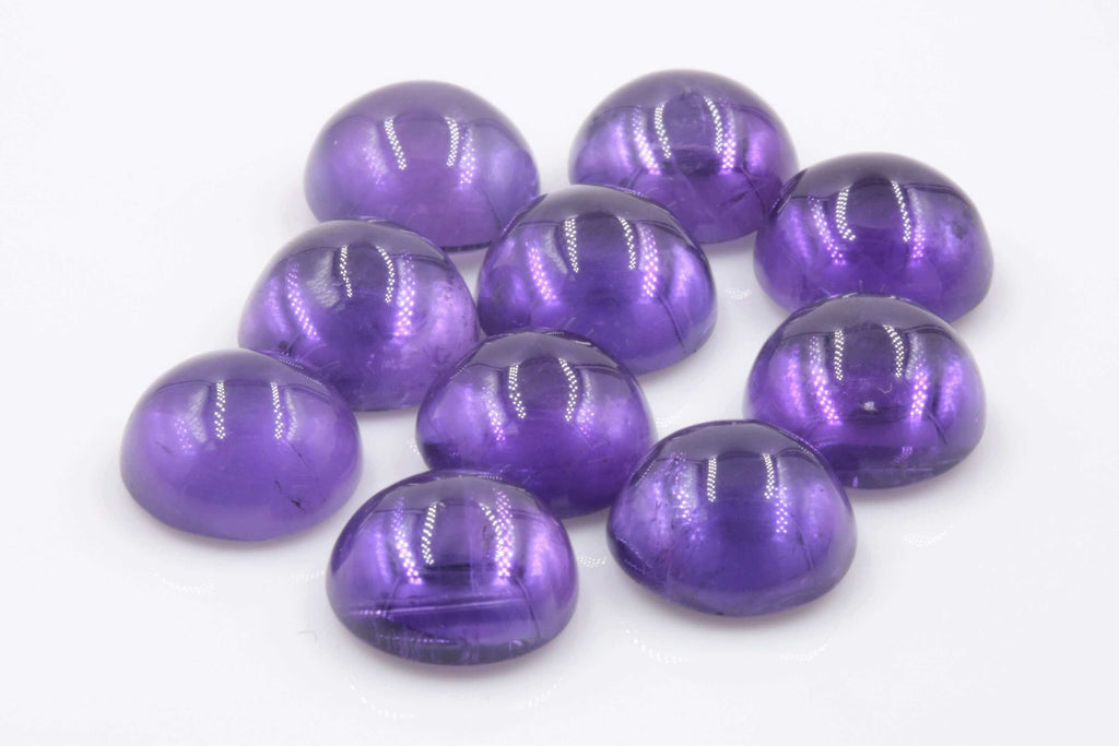 Loose Purple Amethysts for DIY Jewelry Making