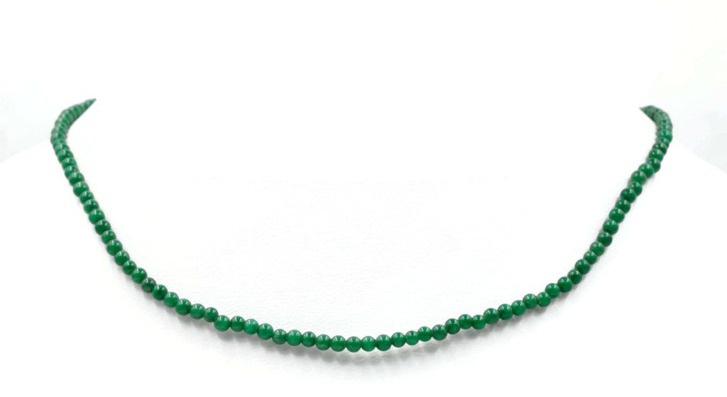 Natural Green Quartz Jewelry - Indian Necklace Design