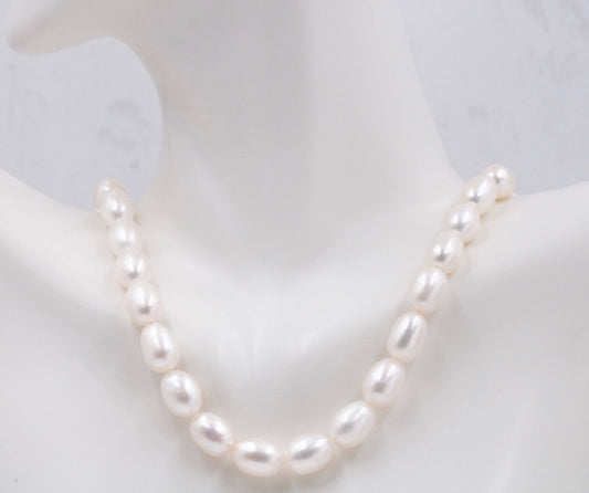 Natural Fresh Water Big Pearl Necklace Design