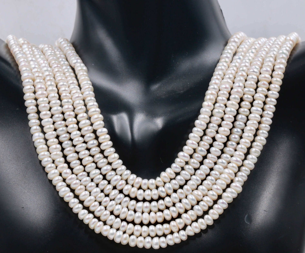 Pearl Necklace with Small Beads - City Chic