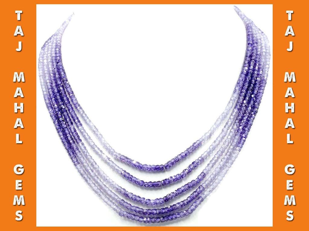 Cubic Zirconia Multi-Strand Necklace