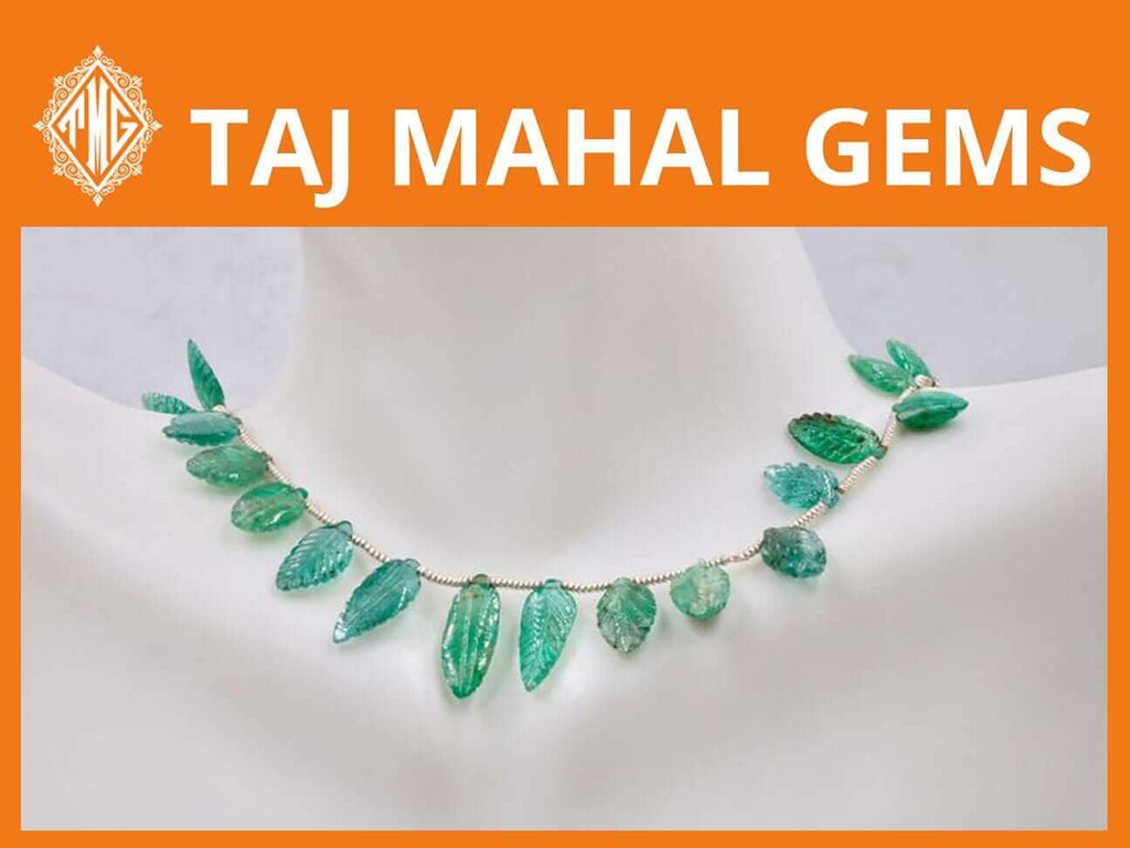 DIY Jewelry Supplies for Emerald Jewelry Necklace