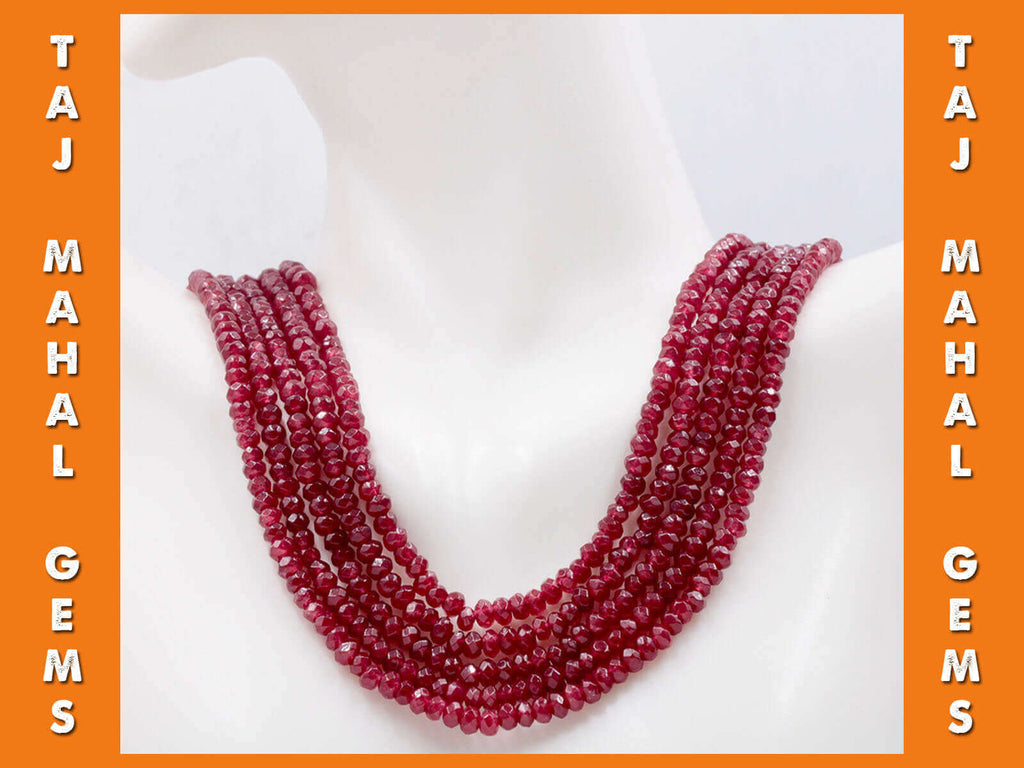 Ruby Quartz Jewelry: Elegant Necklace Accent