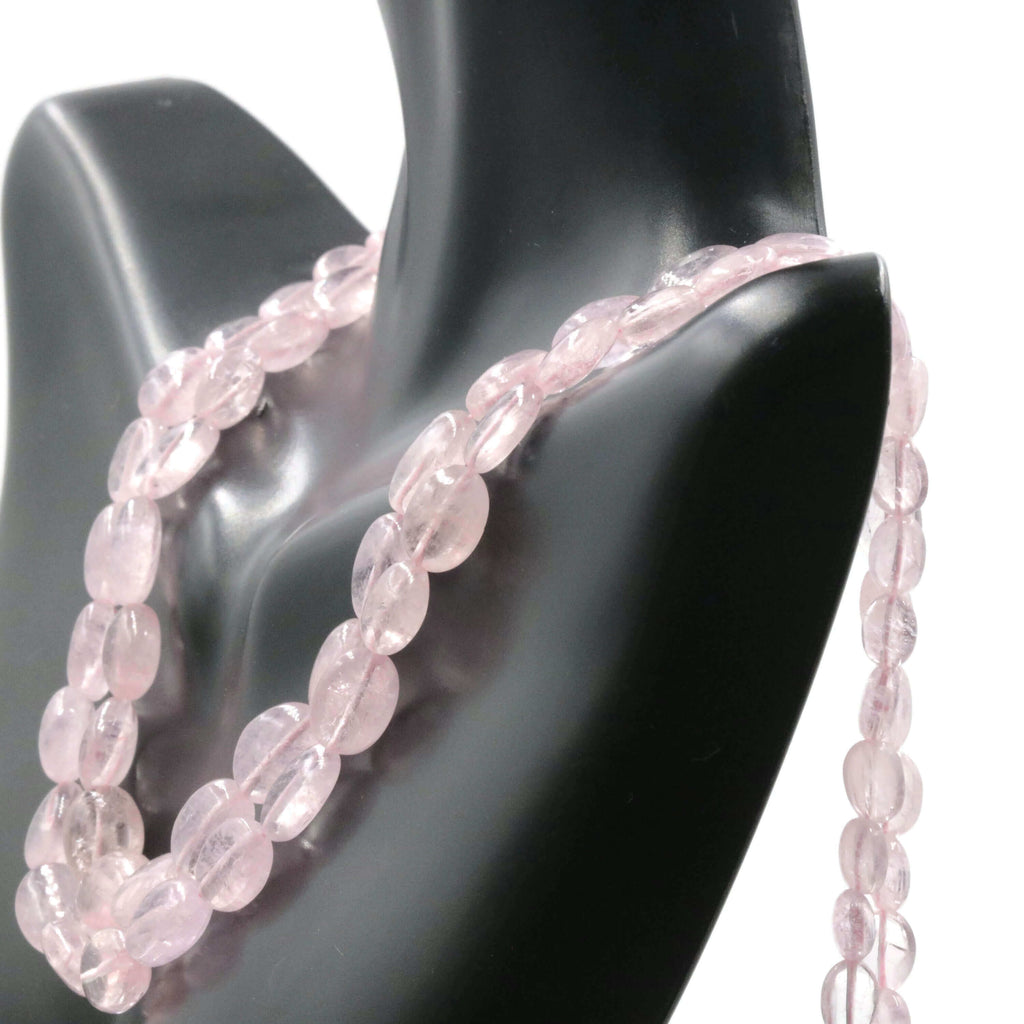Natural Pink Morganite Long & Layered Necklace Jewelry