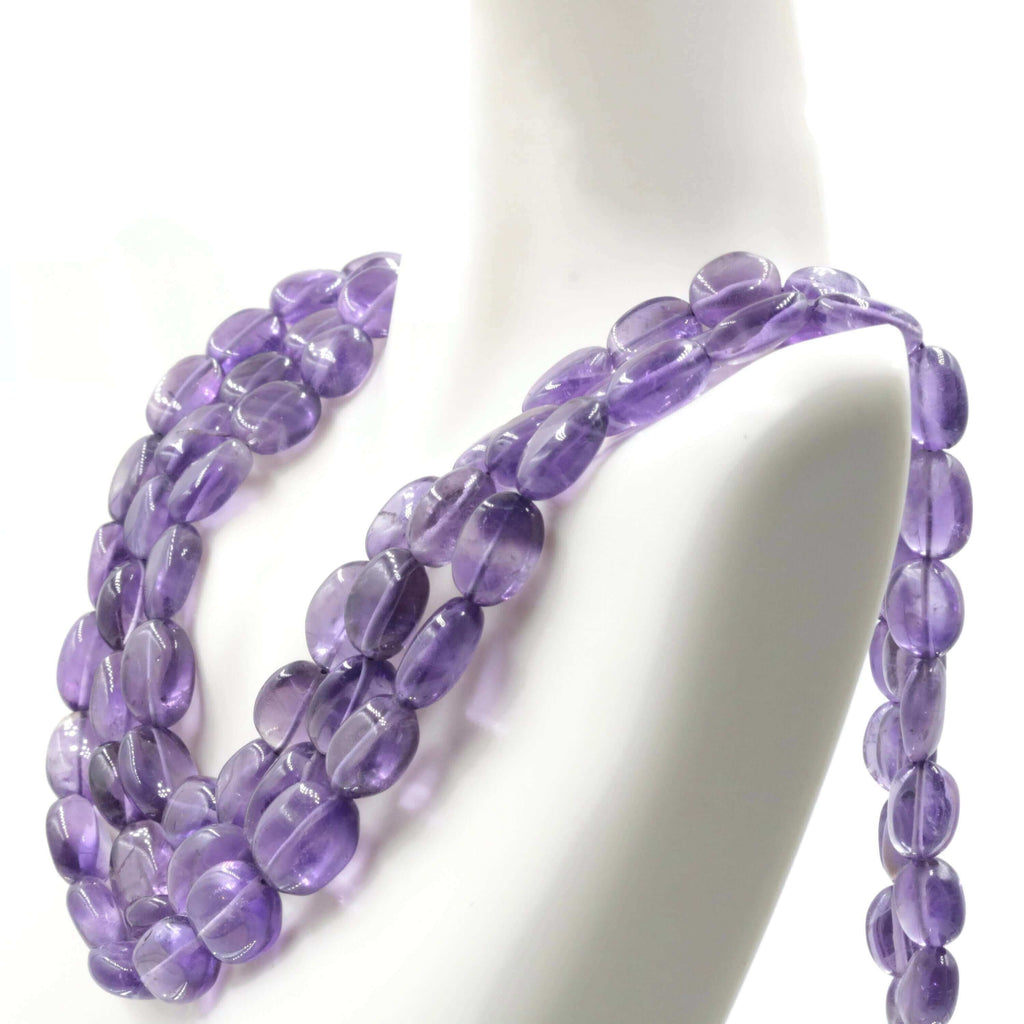 Long & Layered Amethyst Necklace Indian Jewelry for Wedding