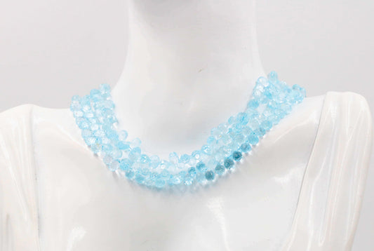 Natural Blue Topaz Beads - Taj Mahal Gems