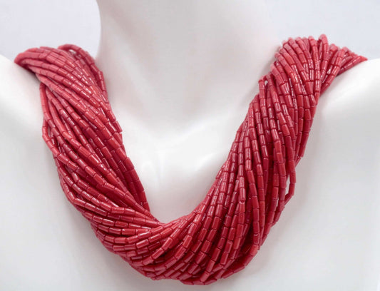Natural Coral Bead Strands - Taj Mahal Gems