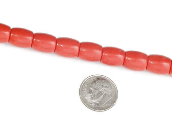Natural Coral Beads Strand - Taj Mahal Gems