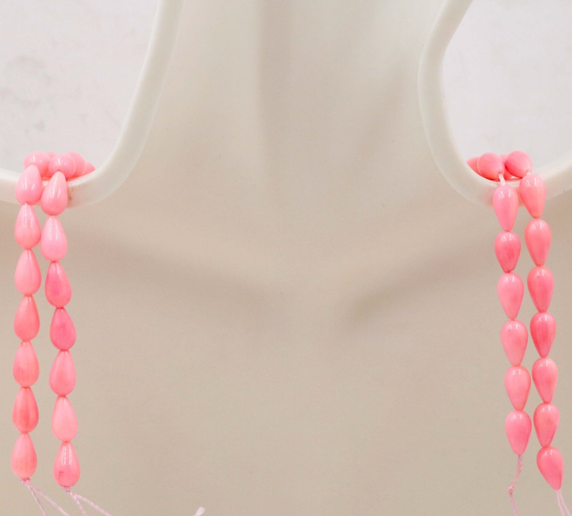 Natural Coral Beads Strand - Taj Mahal Gems