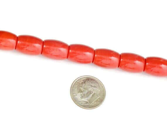 Natural Coral Beads Strand - Taj Mahal Gems