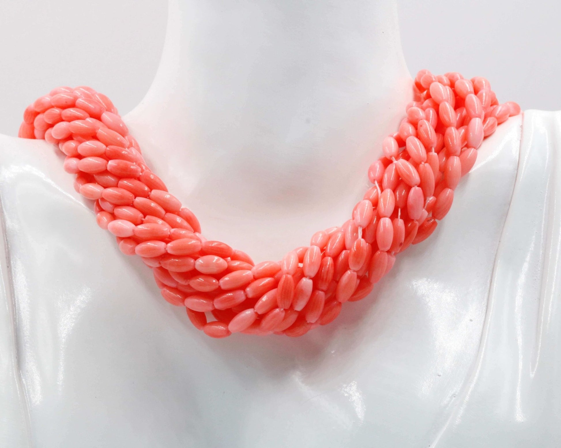 Natural Coral Beads Strands - Taj Mahal Gems